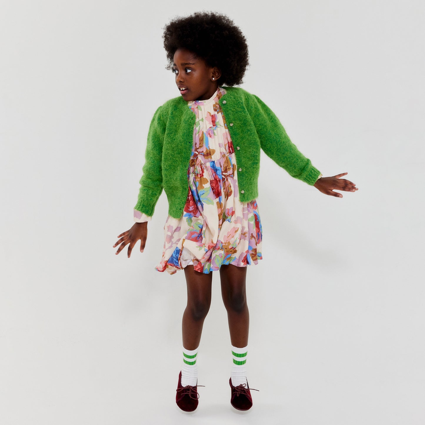 MORLEY Volga Cardigan - Comfy Green