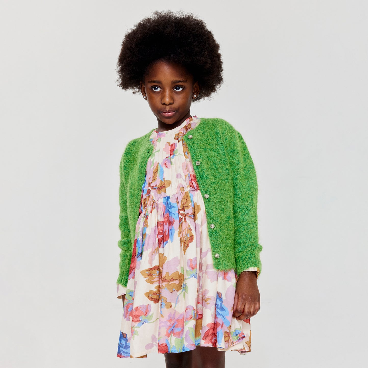 MORLEY Volga Cardigan - Comfy Green