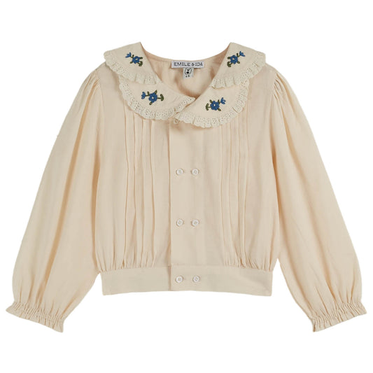 EMILE ET IDA Fleur Vintage Blouse
