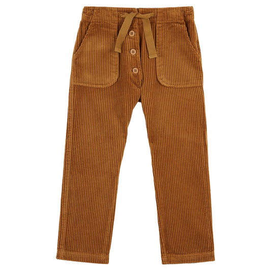EMILE ET IDA Velour Cotton Pants