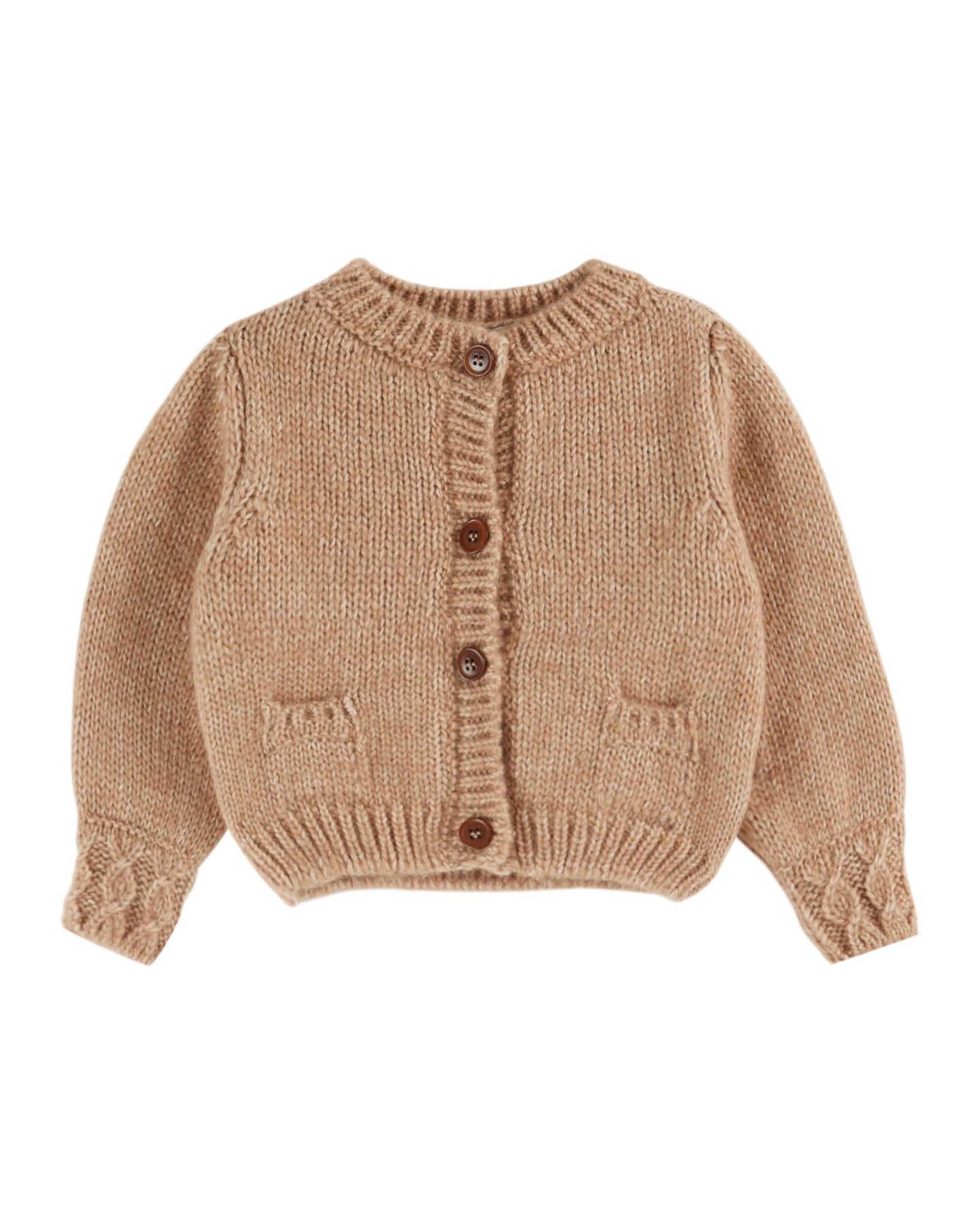 EMILE ET IDA Cuddly Cardigan - Beige