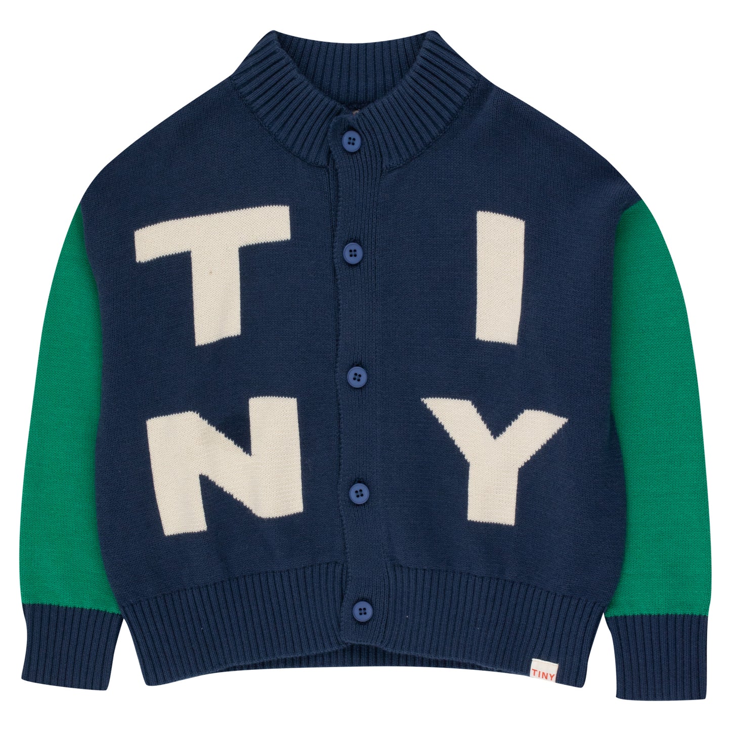TINY COTTONS Tiny Mockneck Cardigan