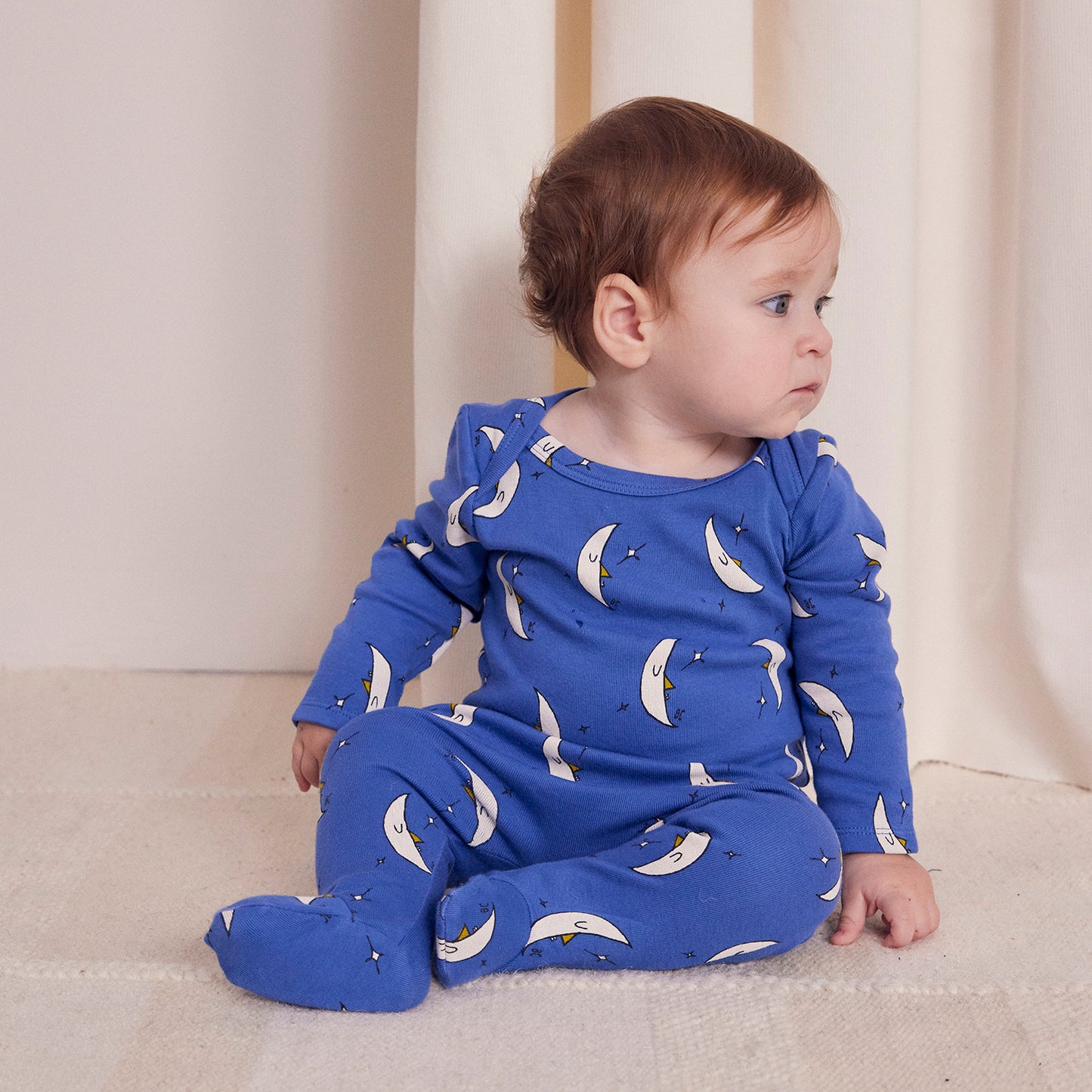 BOBO CHOSES Beneath The Moon Baby Bodysuit