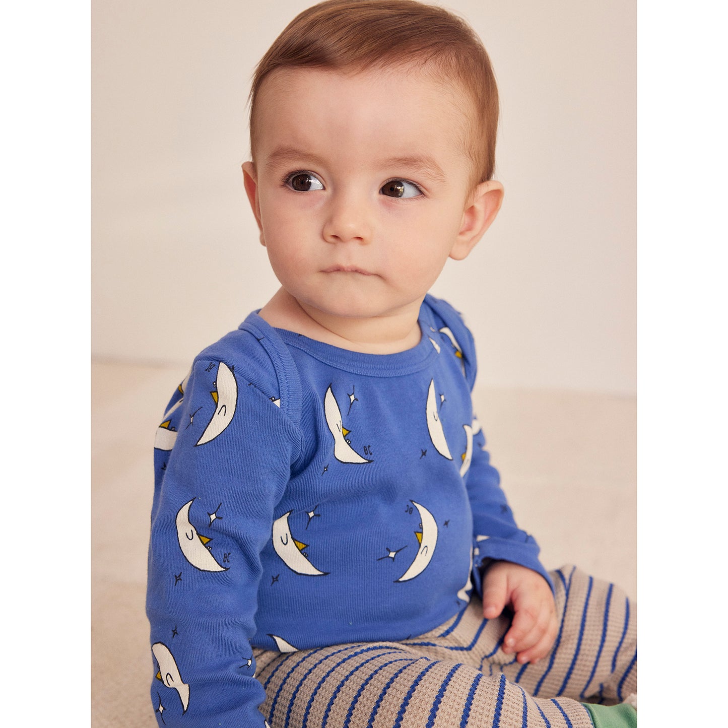 BOBO CHOSES Beneath The Moon Baby Bodysuit