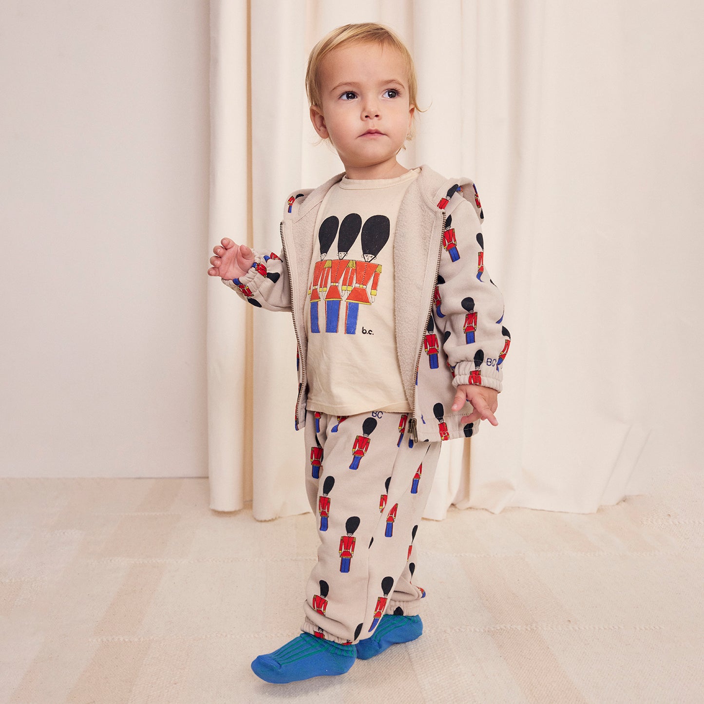 BOBO CHOSES Little Tin Soldiers Baby Jogging Pants