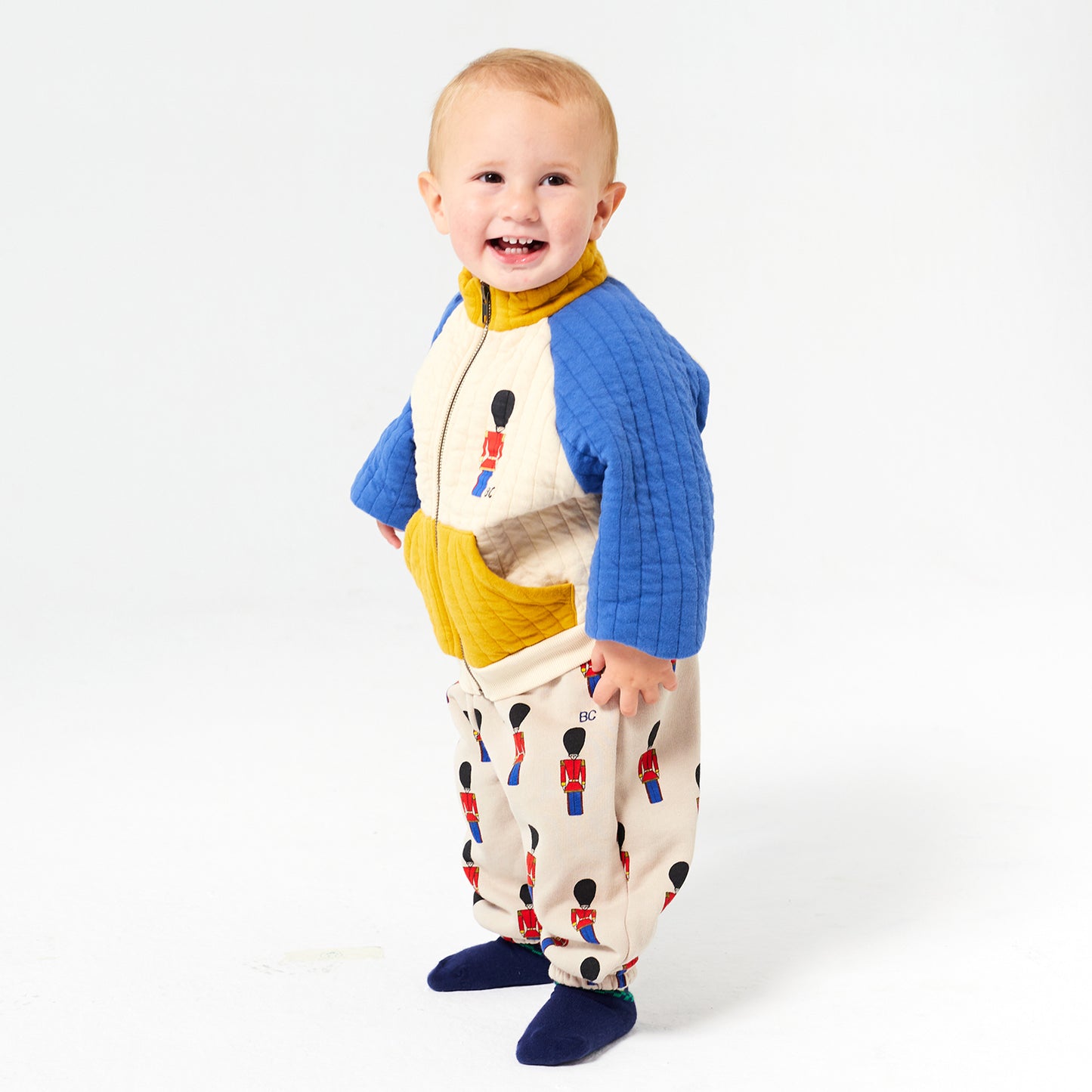 BOBO CHOSES Little Tin Soldiers Baby Jogging Pants