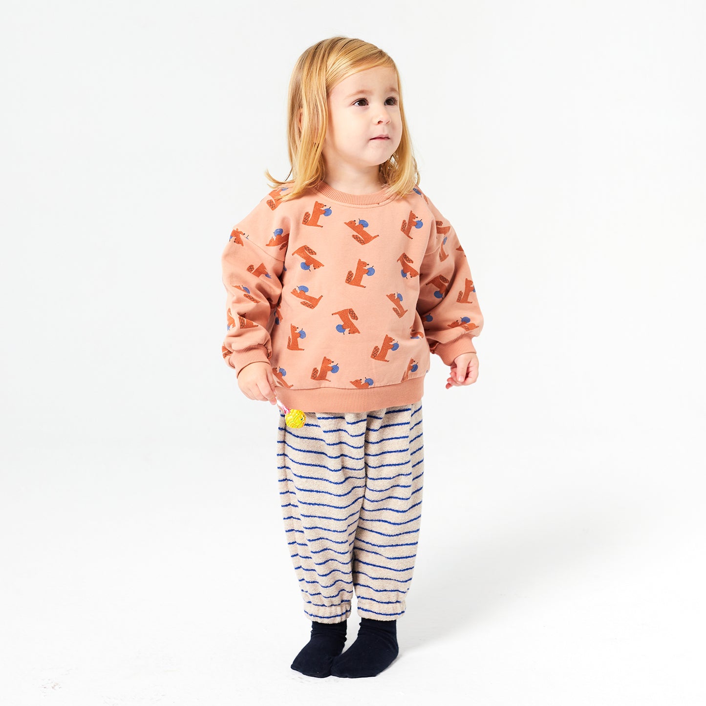 BOBO CHOSES Terry Stripes Baby Jogging Pants