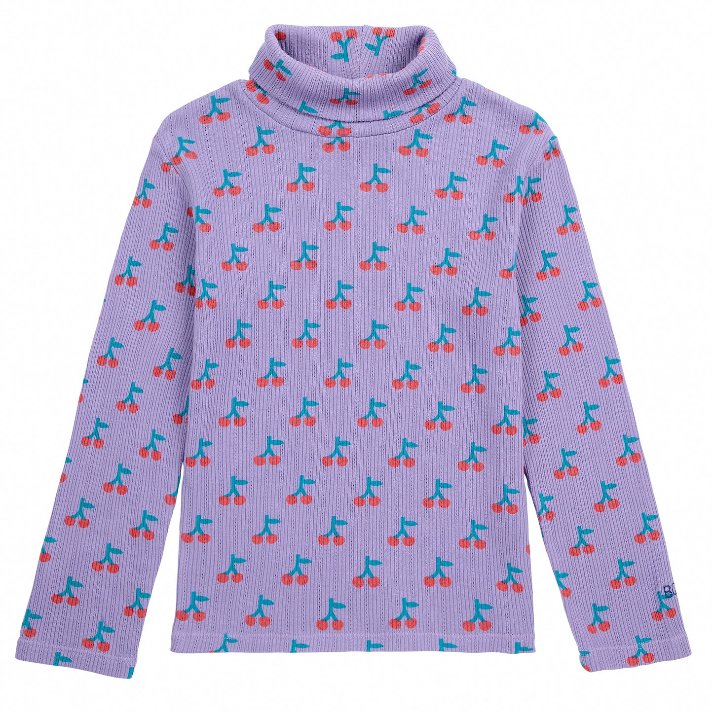 BOBO CHOSES Cherry Turtle Neck T-Shirt