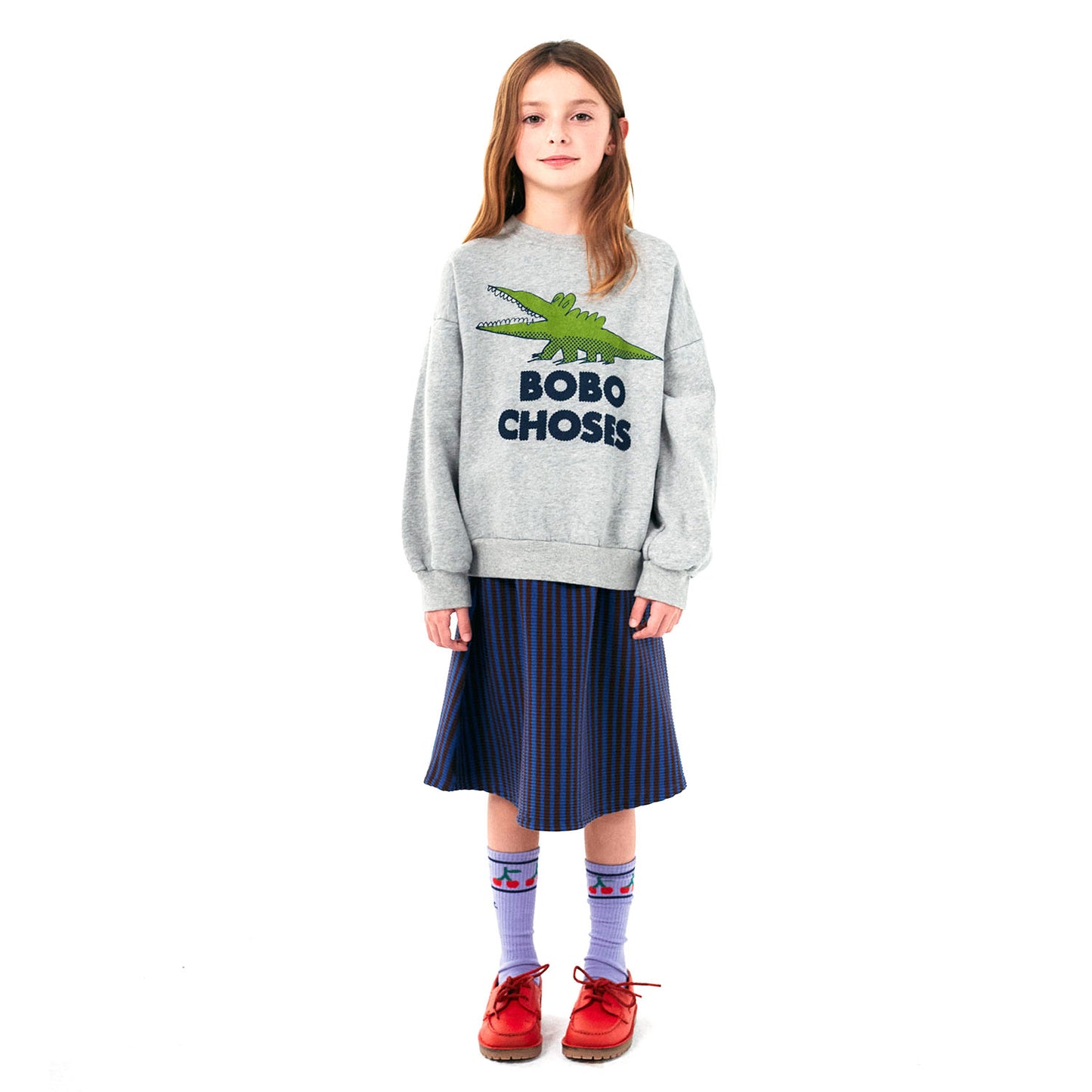 BOBO CHOSES Talking Crocodile Sweatshirt
