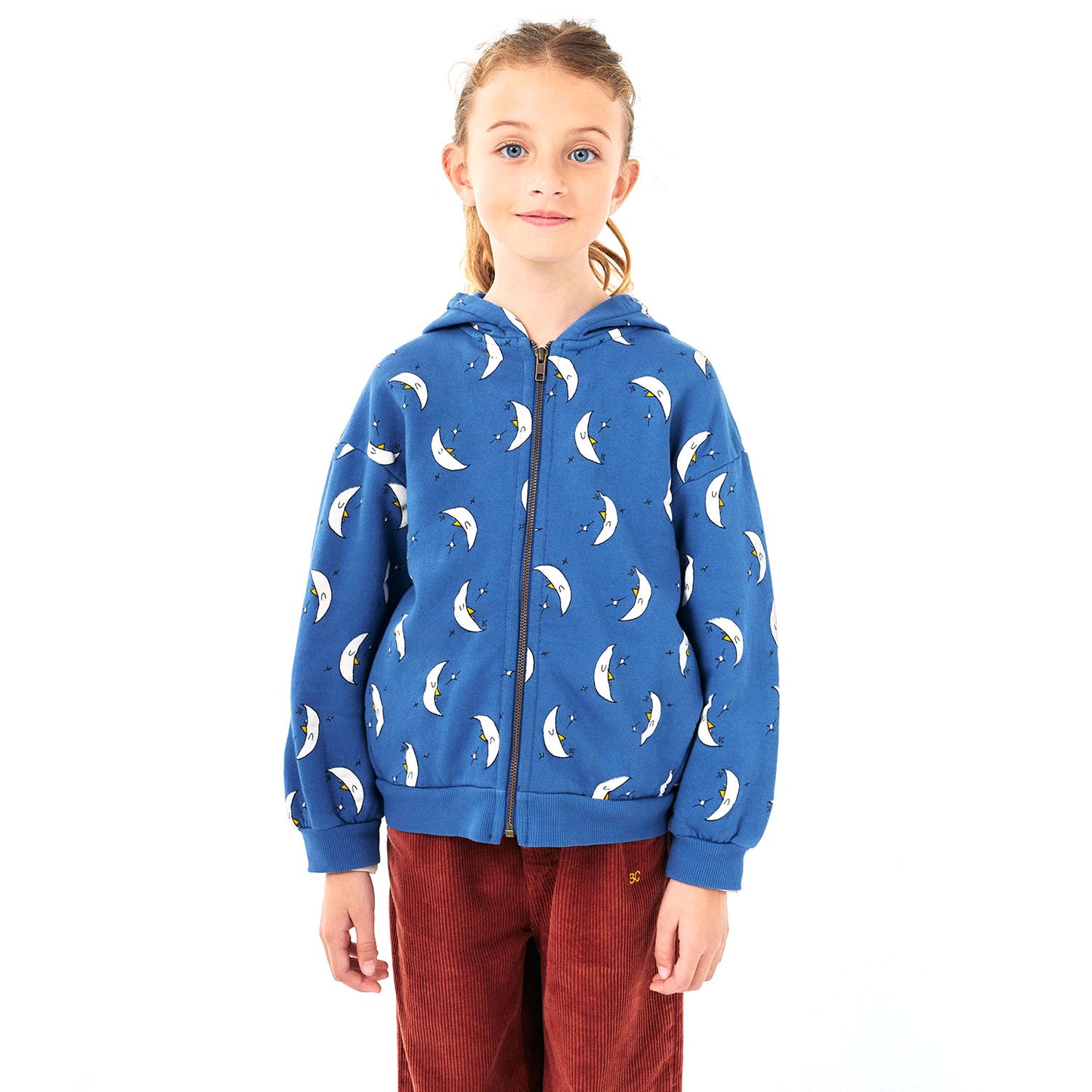 BOBO CHOSES Beneath The Moon Zipped Hoodie