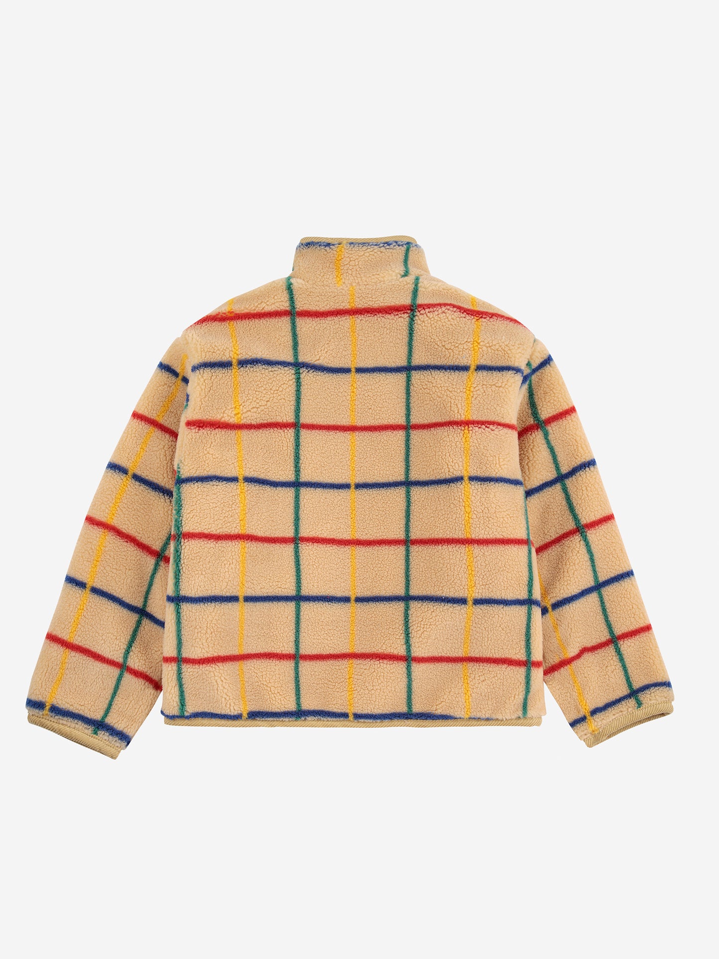 BOBO CHOSES Color Stripes Sheepskin Jacket - Beige