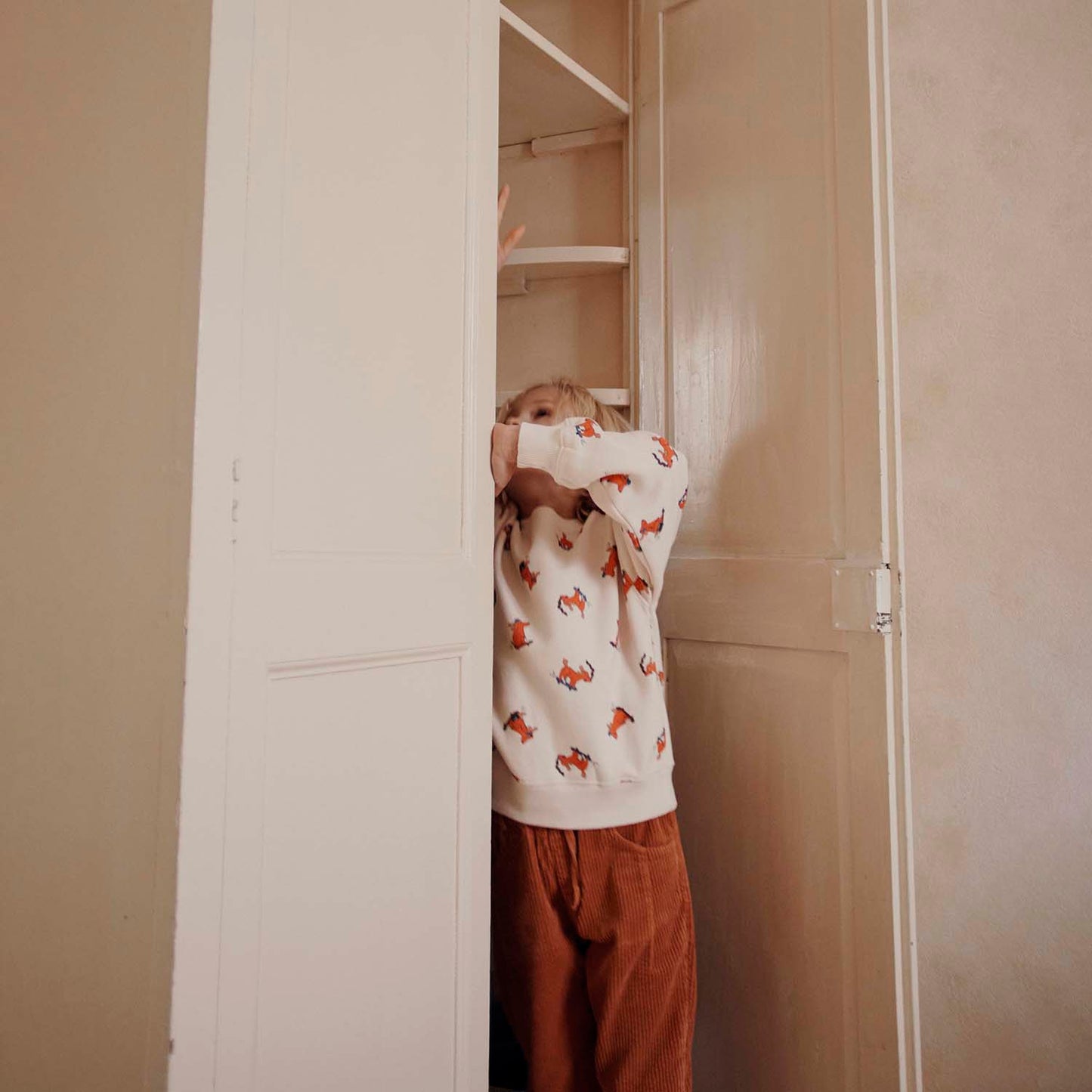 EMILE ET IDA Velour Cotton Pants