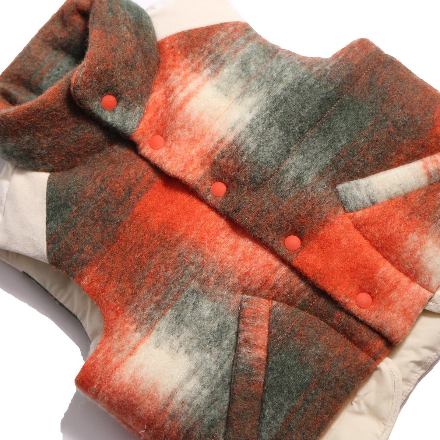 TIA CIBANI Patchwork Down Filled Vest