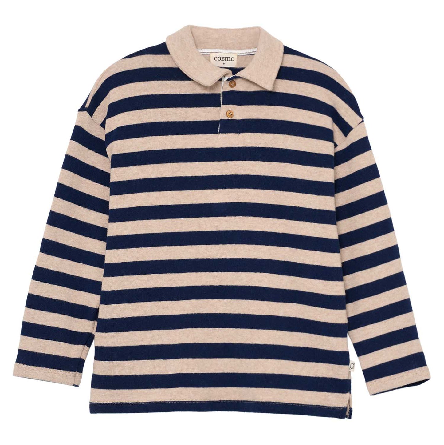 MY LITTLE COZMO Hector Wide Stripes Polo