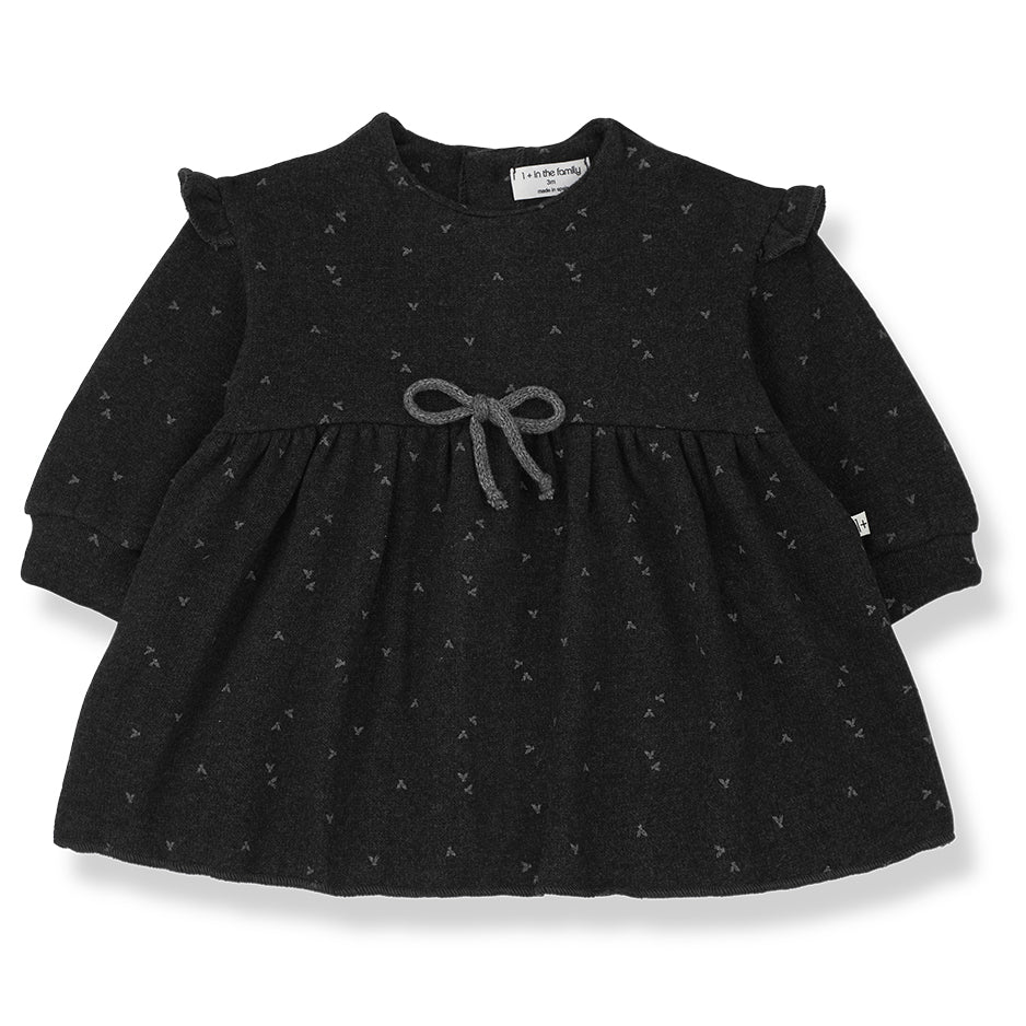 1 + IN THE FAMILY Inda Baby Dress - Anthracite