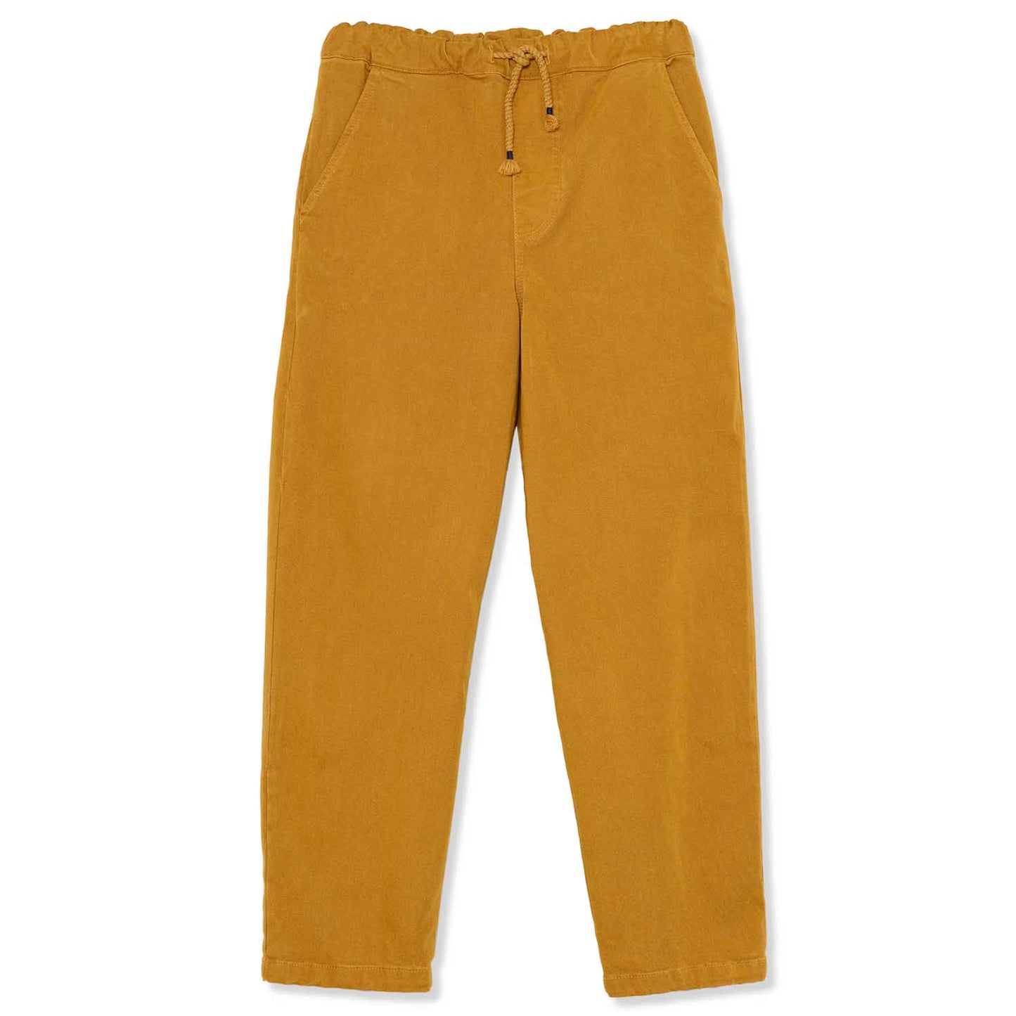 MY LITTLE COZMO James Brushed Twill Pants