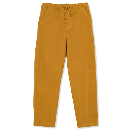 MY LITTLE COZMO James Brushed Twill Pants