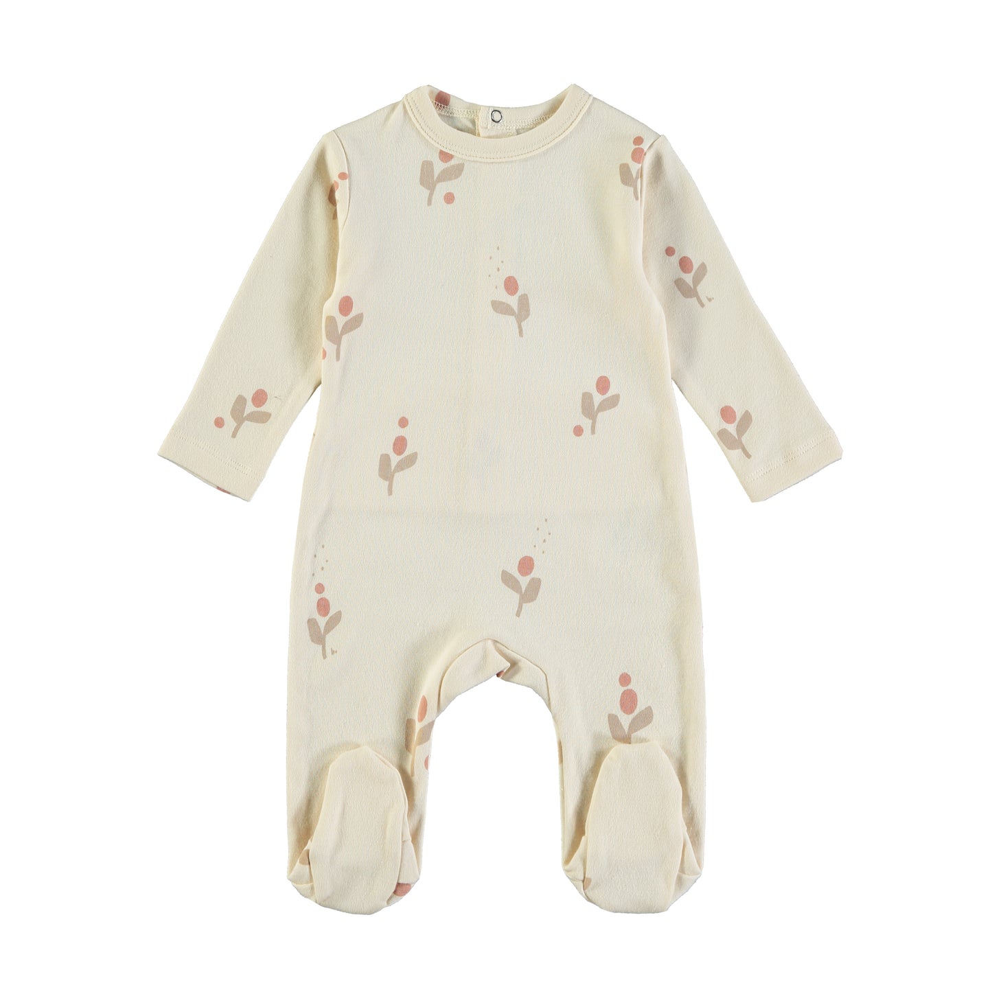 BABYCLIC Footsie - Flor Cream