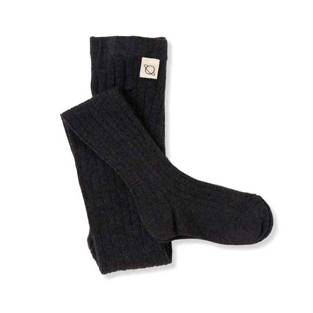 MY LITTLE COZMO Rib-Knit Baby Tights