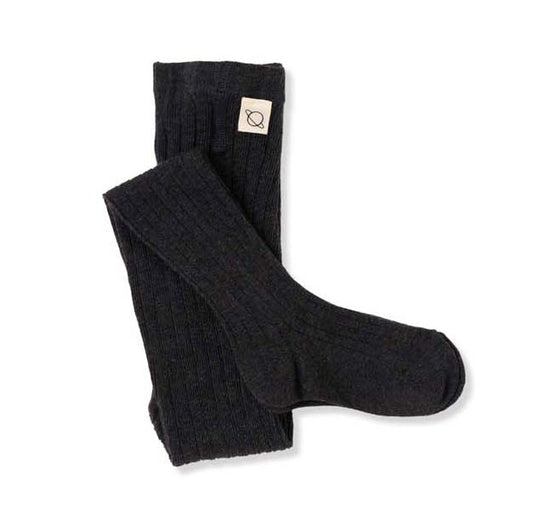 MY LITTLE COZMO Rib-Knit Baby Tights