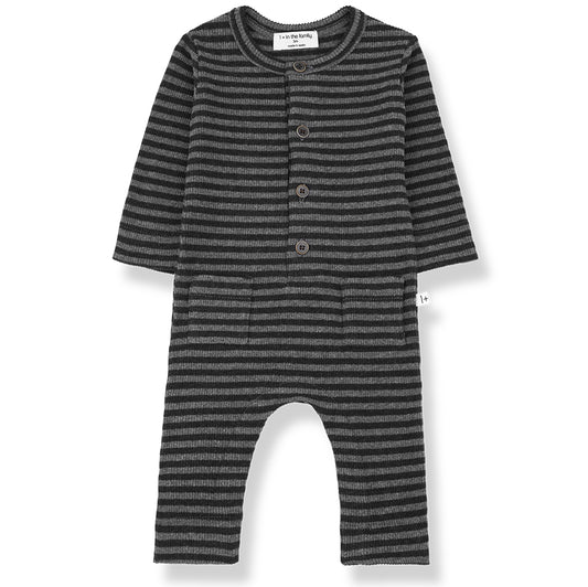 1 + IN THE FAMILY Timot Jumpsuit - Anthracite