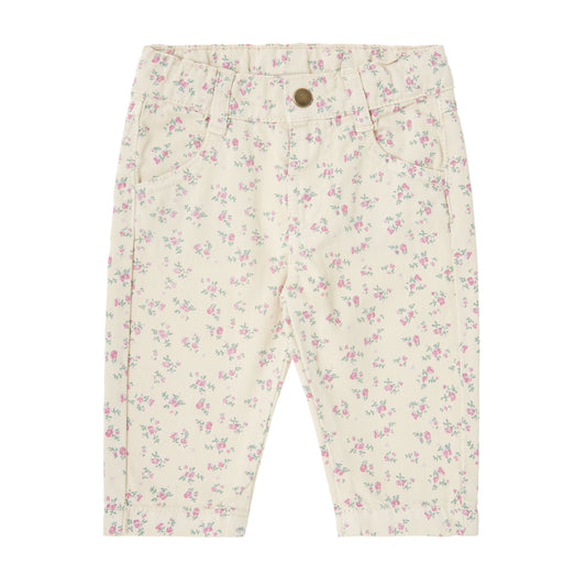TOCOTO VINTAGE Twill Flowers Baby Pants