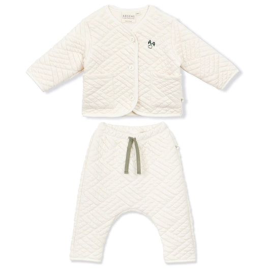 ARSENE ET LES PIPELETTES Ouatine Quilted Baby Set