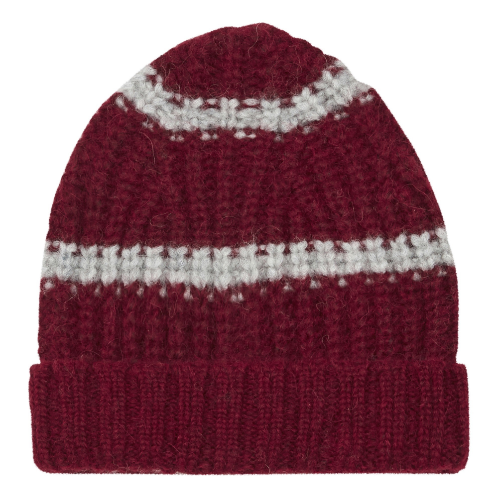 aymara striped chunky beanie