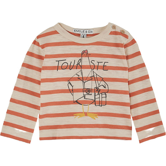 Emile et Ida Striped Long-Sleeve T-Shirt