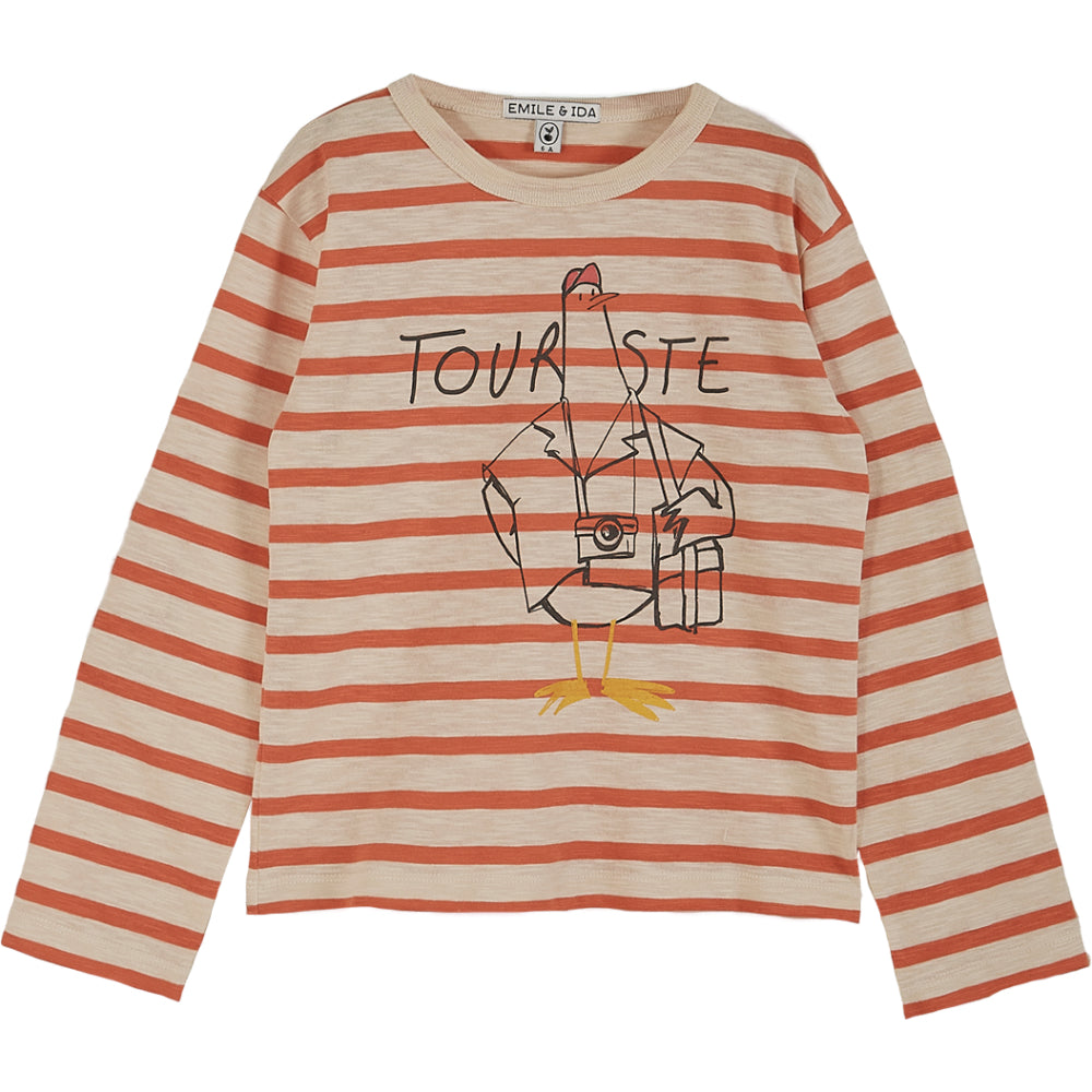 Emile et Ida Striped Long-Sleeve T-Shirt