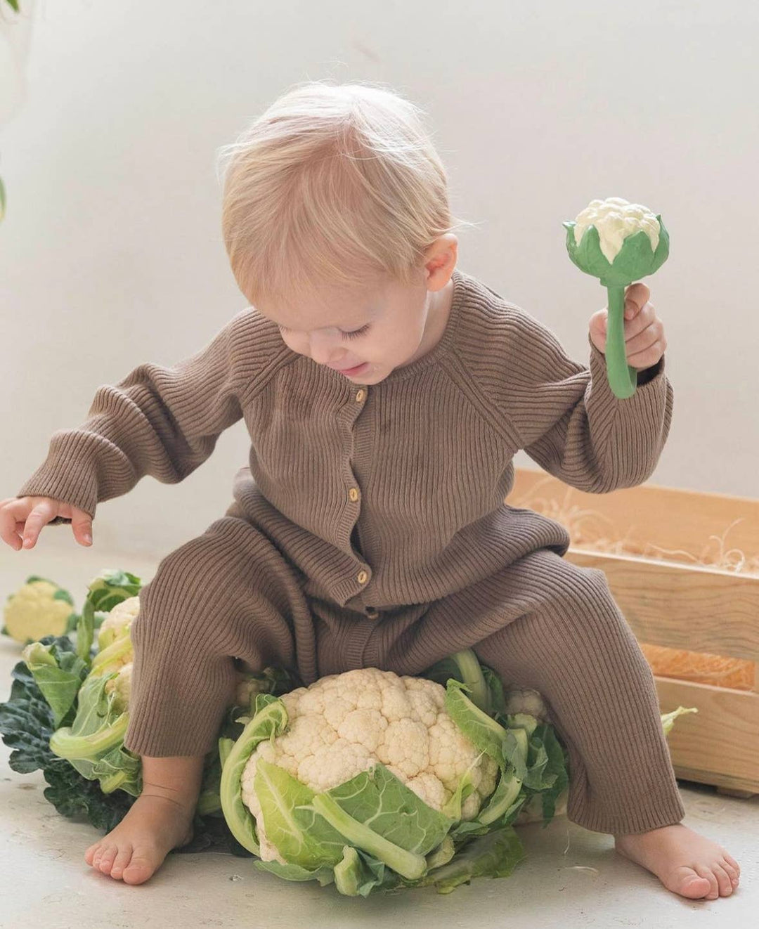 Cauliflower Rattle Toy