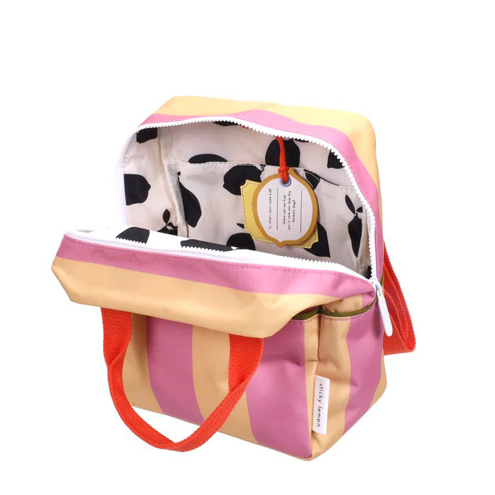STICKY LEMON Small Backpack in Rosebay Pink