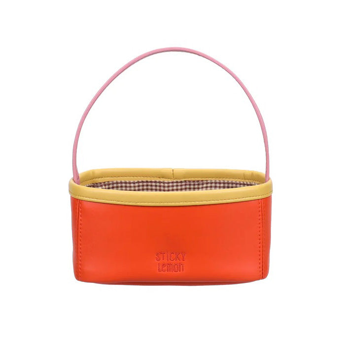 STICKY LEMON Treasure Bag in Campfire Orange