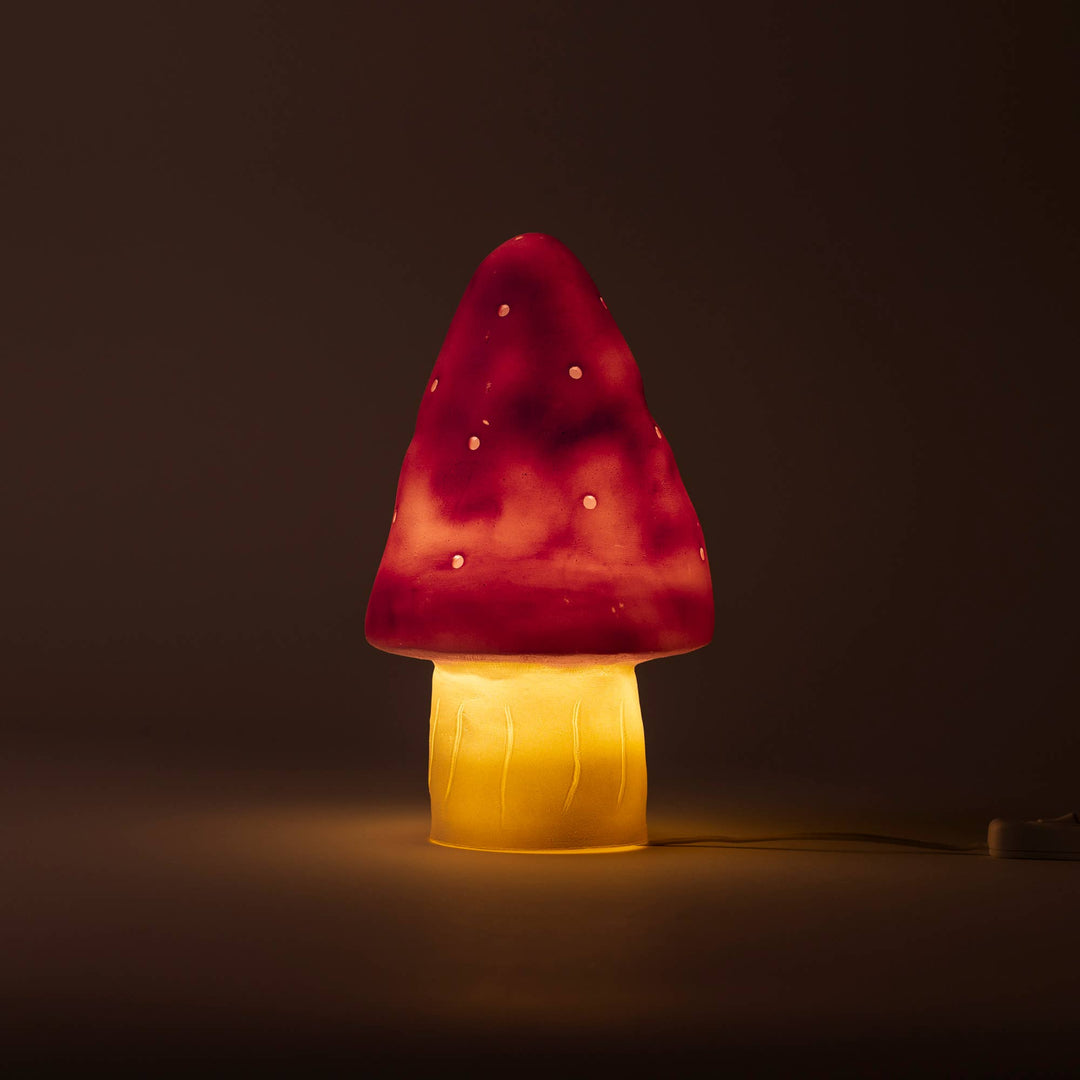 Small Mushroom Vintage Pink w/ Plug