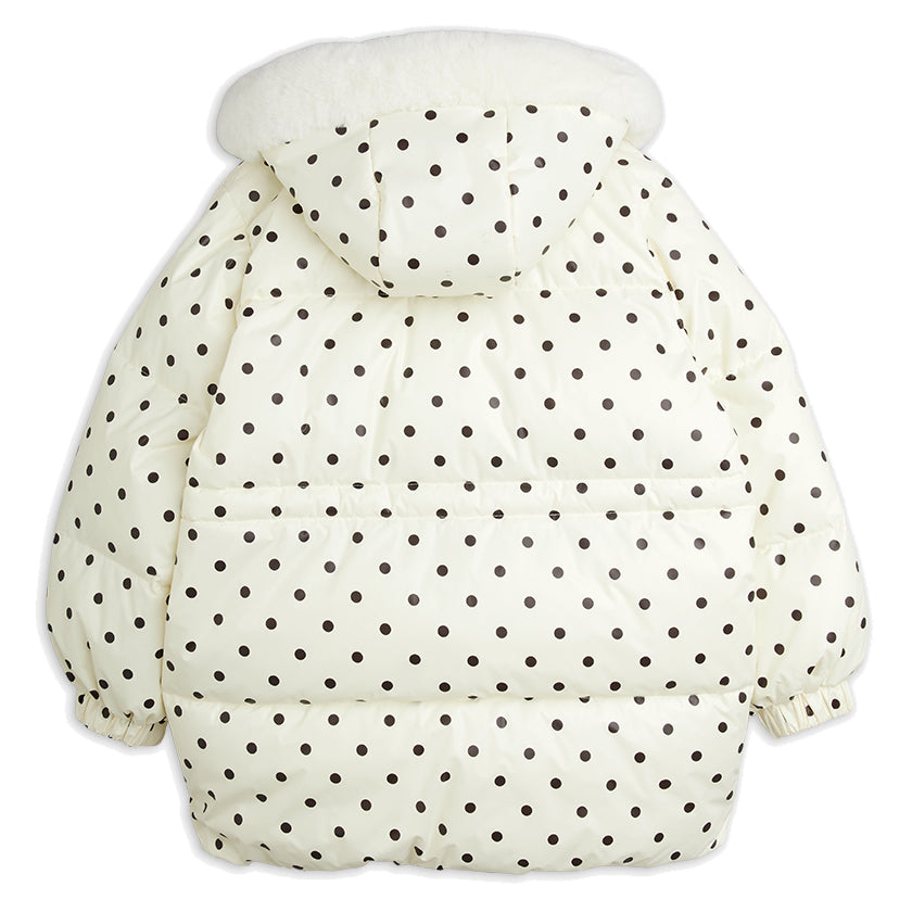 Ritzratz Patch Heavy Puffer in Off-White