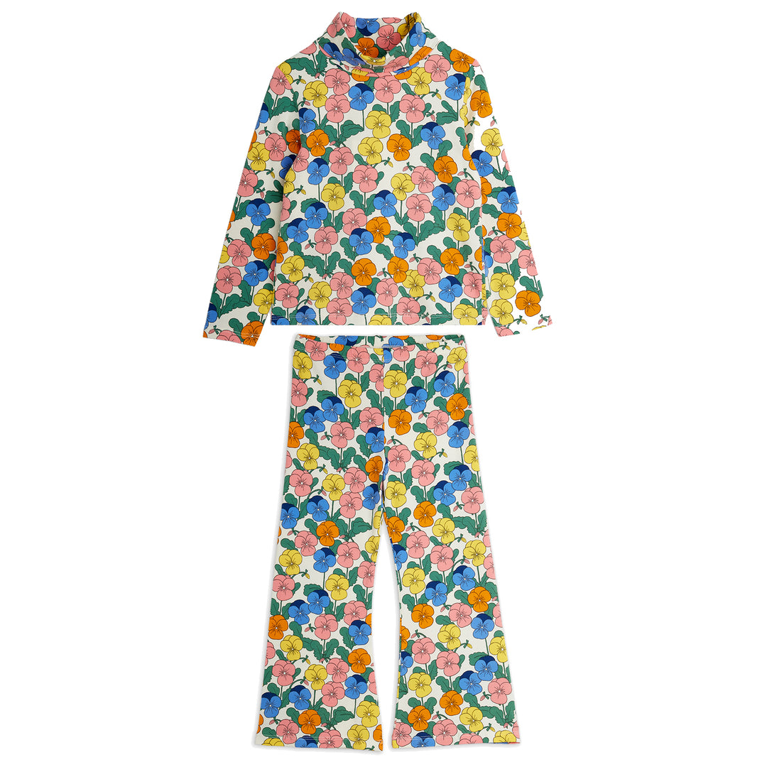 Violas Disco Flared Set in Multi