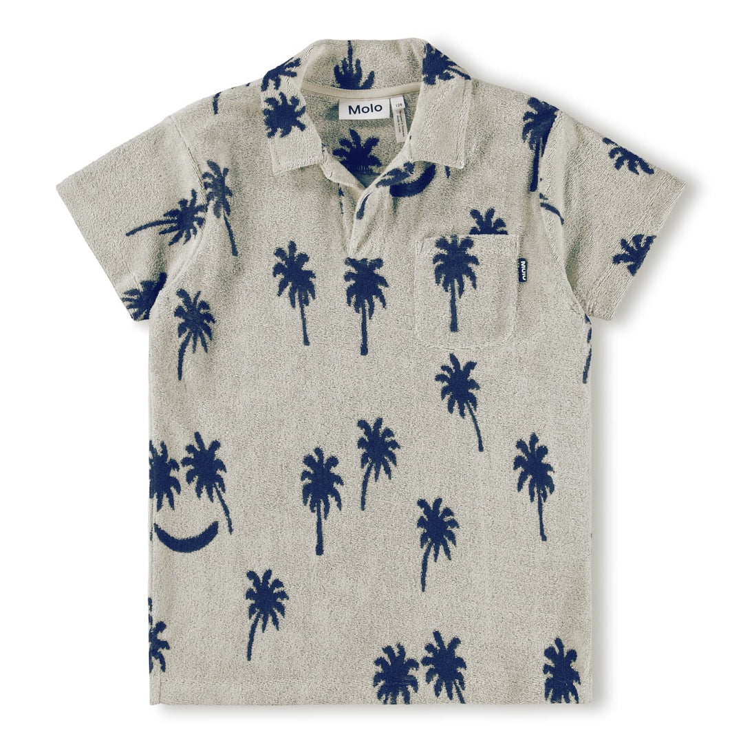 Randel T-Shirt in Palm Blue