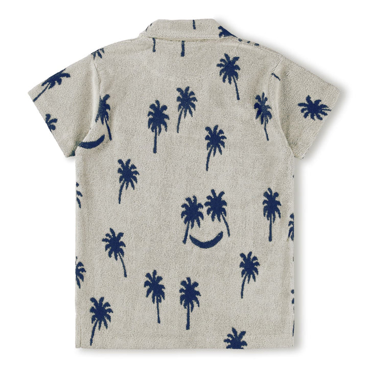 Randel T-Shirt in Palm Blue