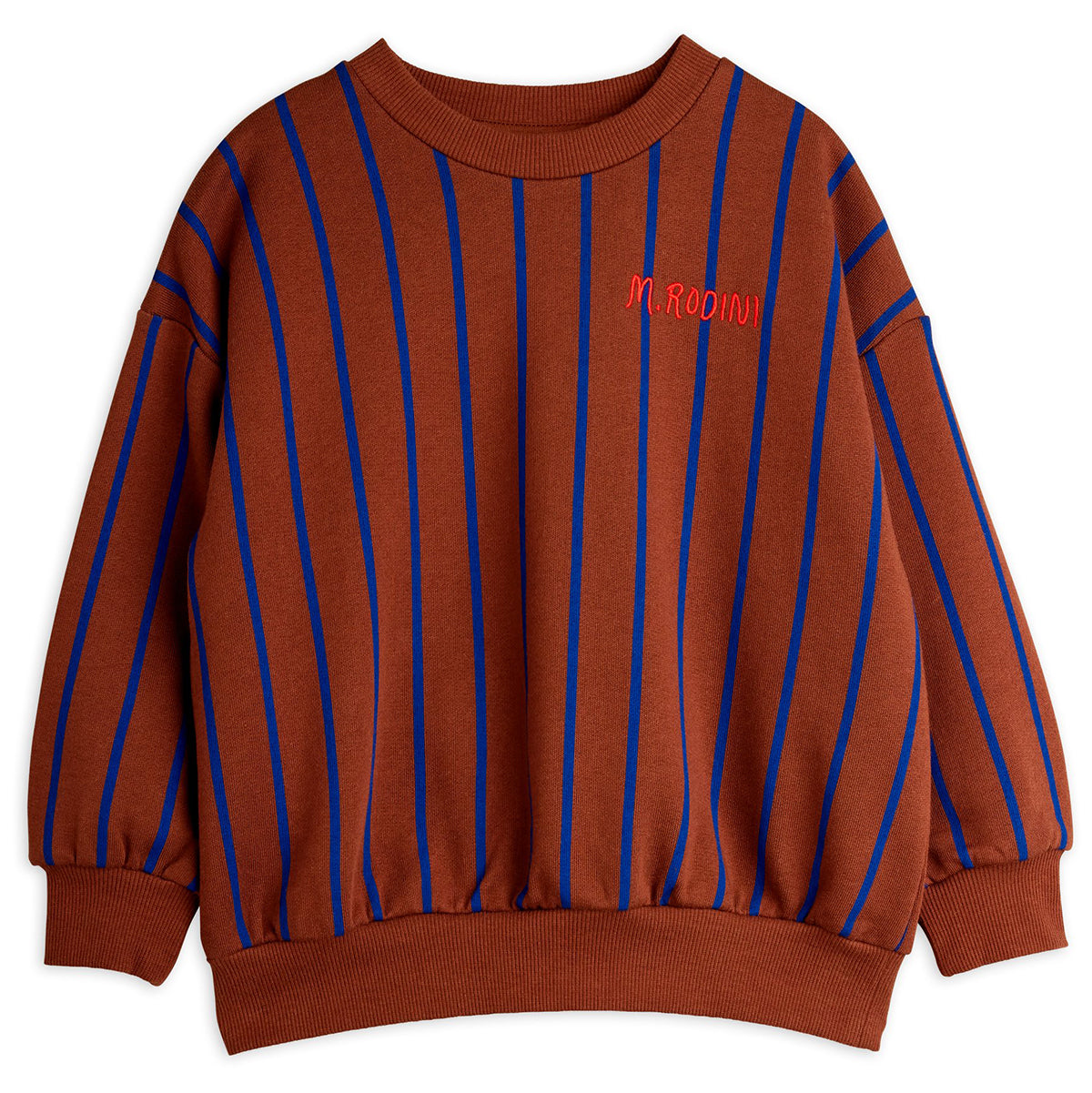 MINI RODINI Vertical Stripe Sweatshirt