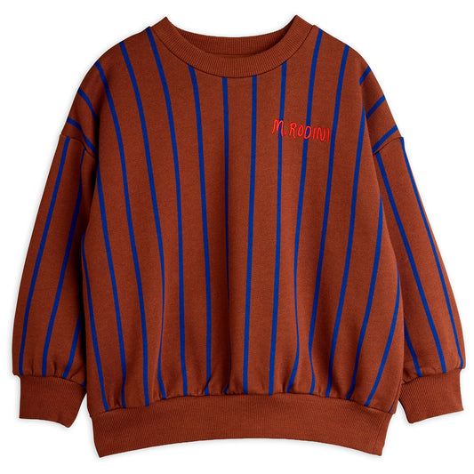 MINI RODINI Vertical Stripe Sweatshirt