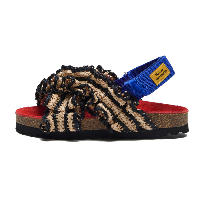 Níspero Sandal in Black