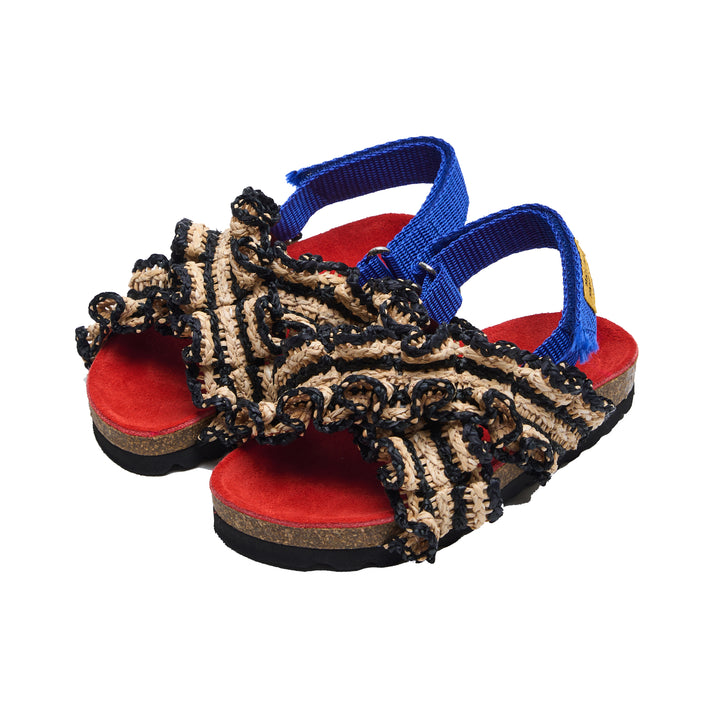 Níspero Sandal in Black