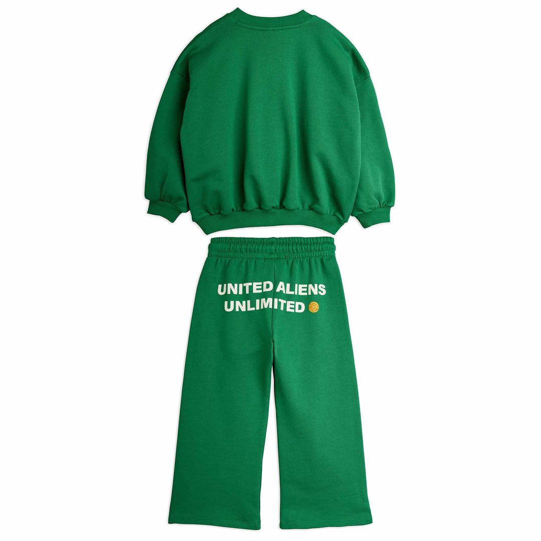 Travel Agency Sweatsuit in Green