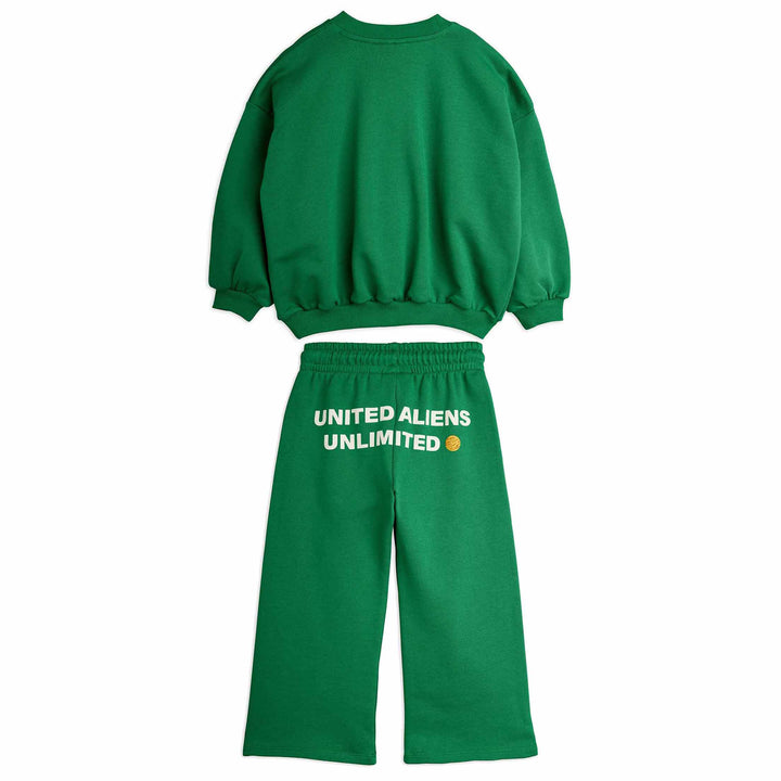 Travel Agency Sweatsuit in Green