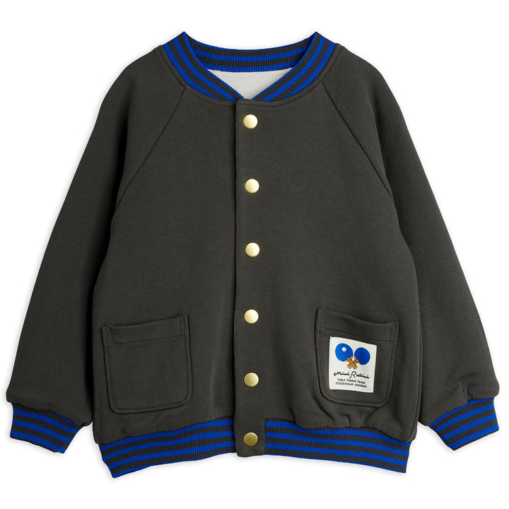 Table Tennis Reversible Baseball Jacket In Multi