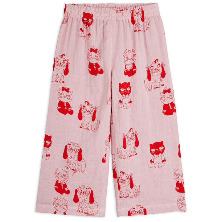 Minibabies Woven Trousers In Pink