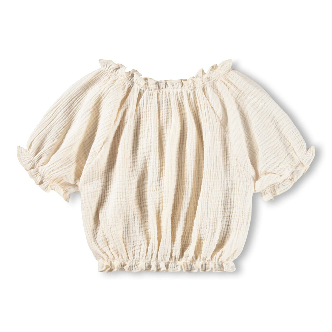 Rafaela Blouse in Pearled Ivory