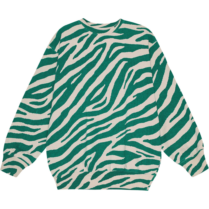 MOLO Monti Zebra Green Sweatshirt