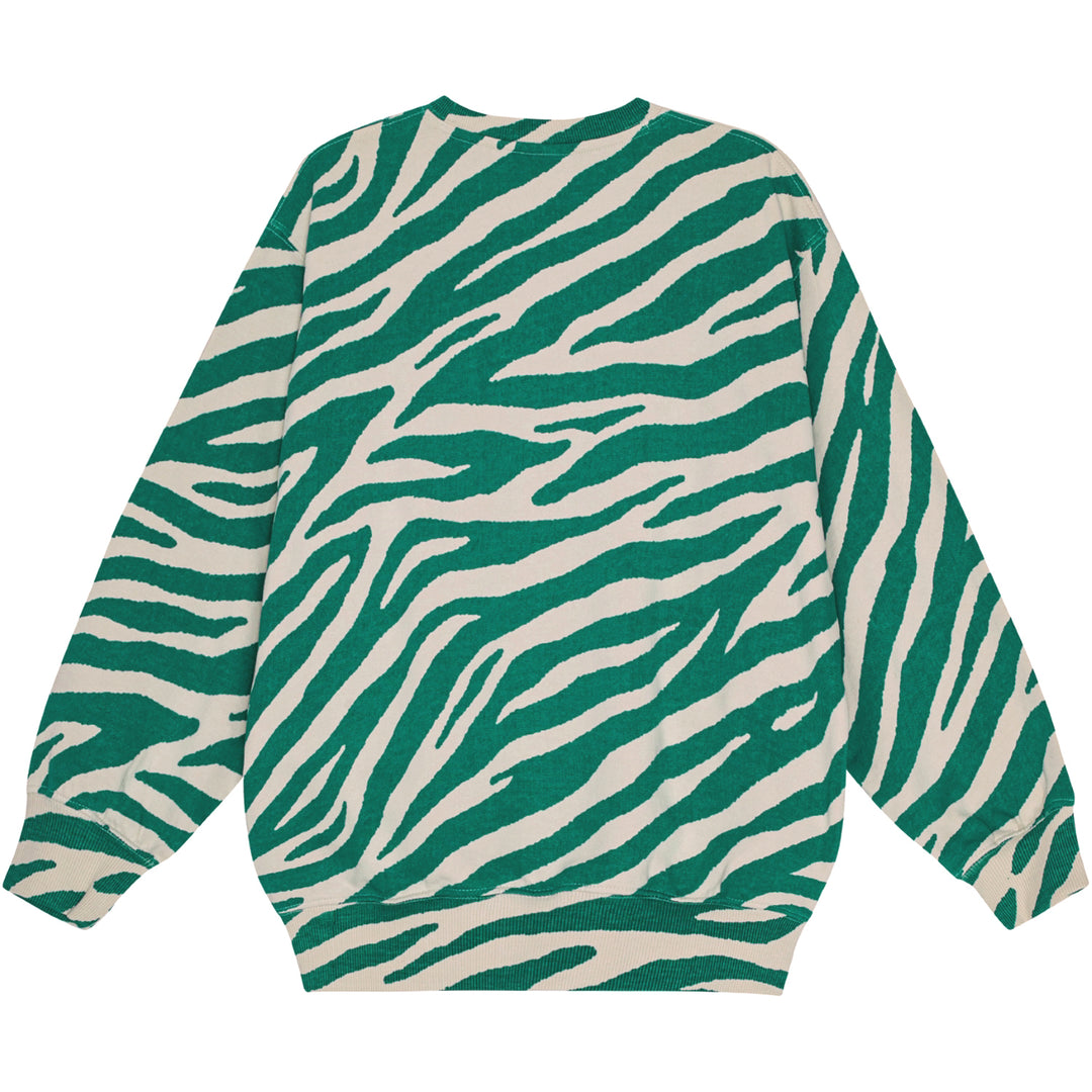 MOLO Monti Zebra Green Sweatshirt