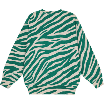 Monti Zebra Green Sweatshirt